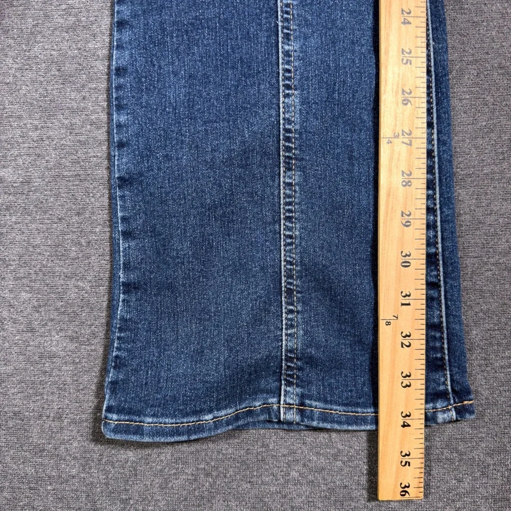 Levi's 725 High Rise Bootcut Jeans Women Size 30 Blue Stretch Denim Bobo Fairy - Picture 7 of 9